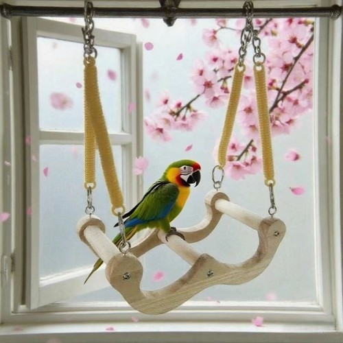 Bird swing for cage parrot - swing,