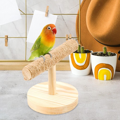 Parrot perch stand desktop - perch,