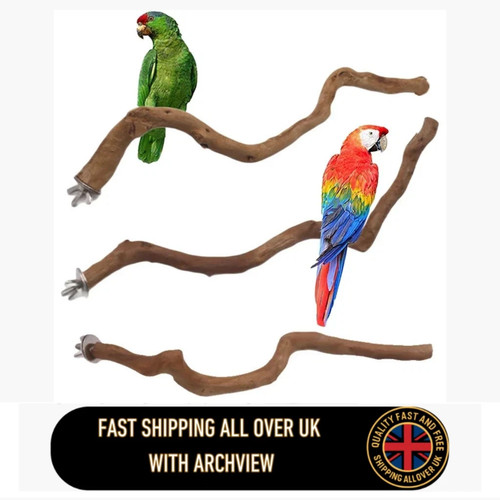 Parrot stand natural - natural, bird
