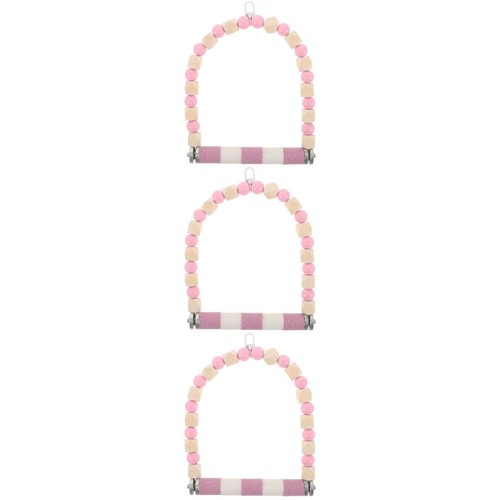 Bird cage swing and parrot - cage,