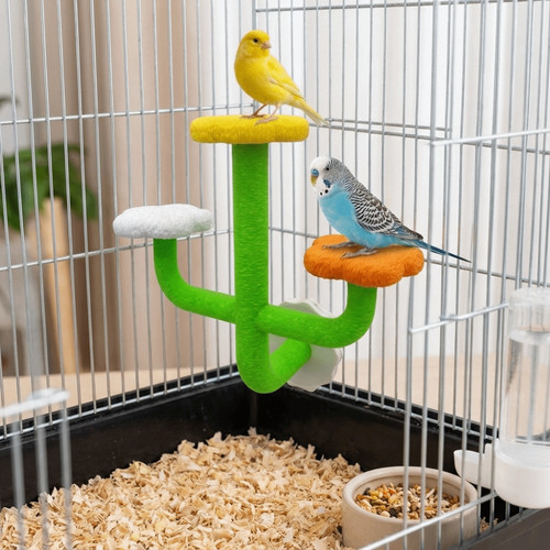 Detachable bird cage - detachable, platform