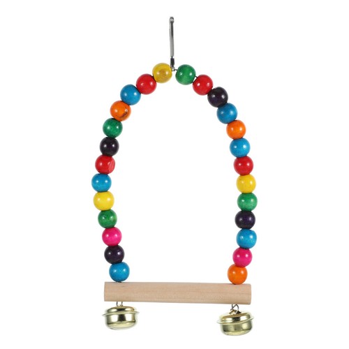 Wooden parrot swing bird - wooden,