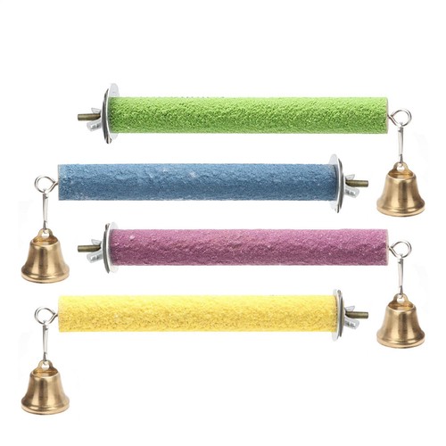 Bird perch stand with - perch, for