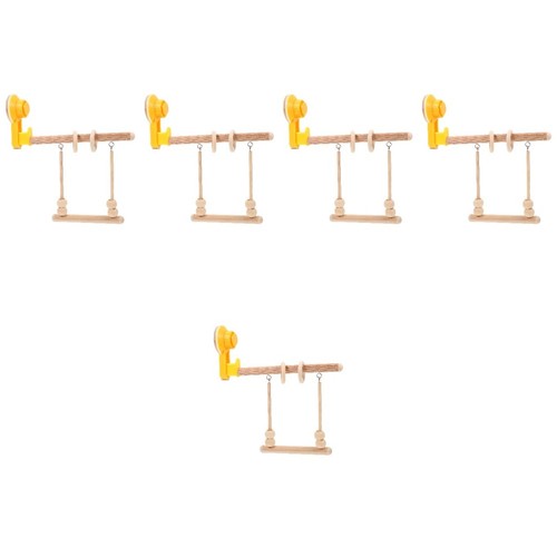 5pcs wooden bird - 5pcs, training