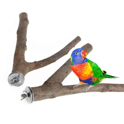 2pcs wooden bird - wooden,