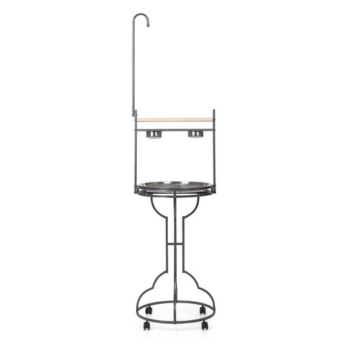 Large iron parrot playstand - parrot,