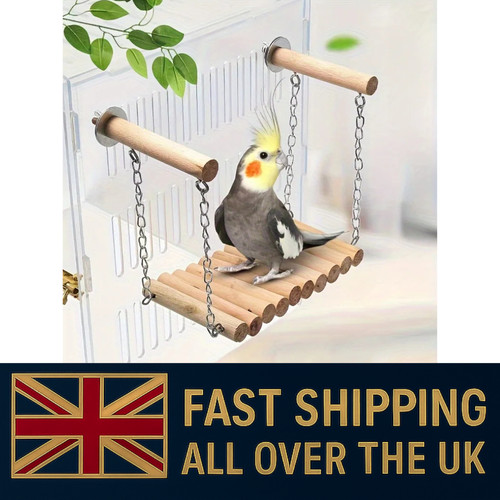 Parrot toys metal rope - parrot, ladder