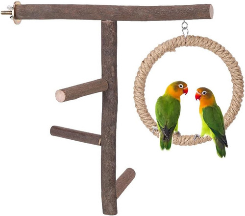 Natural wood bird branch perch - wood,