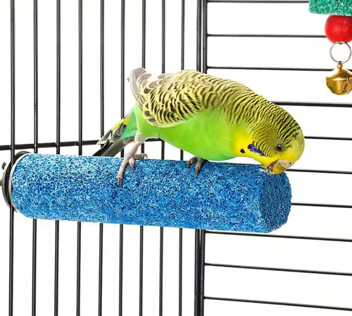 Pet bird cage perches stand - bird,