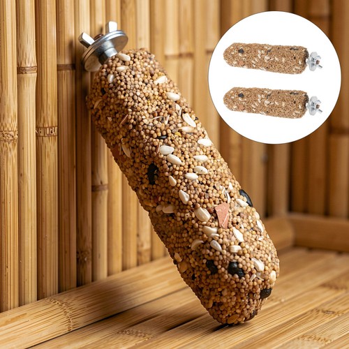 2pcs parrot treat stick - 2pcs,
