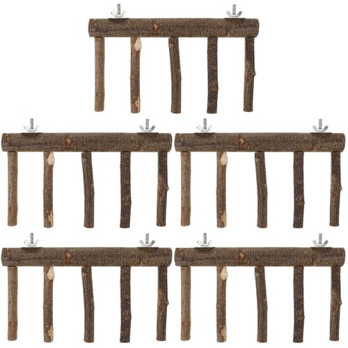 Wooden parrot perch stand - perch,